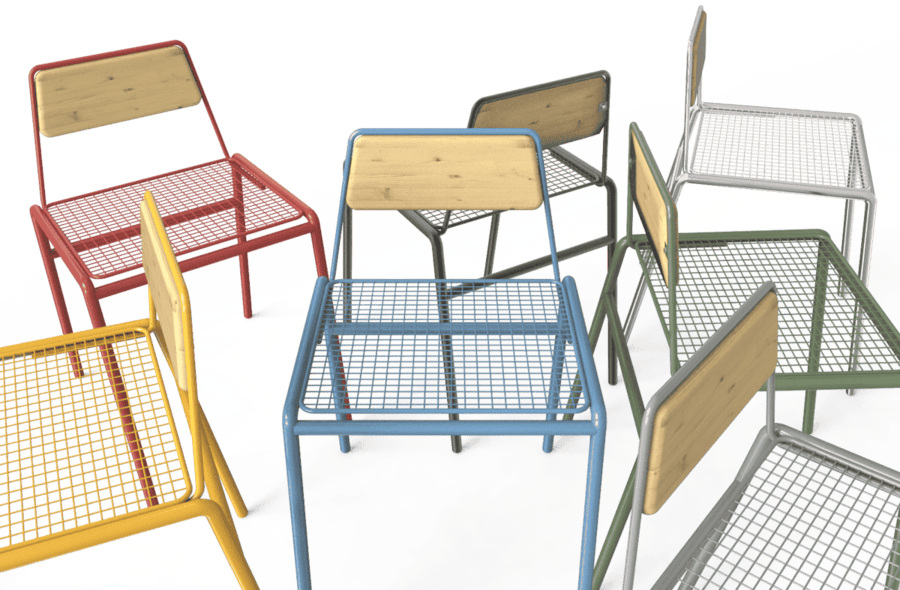 colores sillas jumat